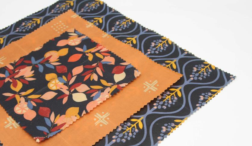 Local products PACK BEESWAX WRAPS 3u sizes S, M and L